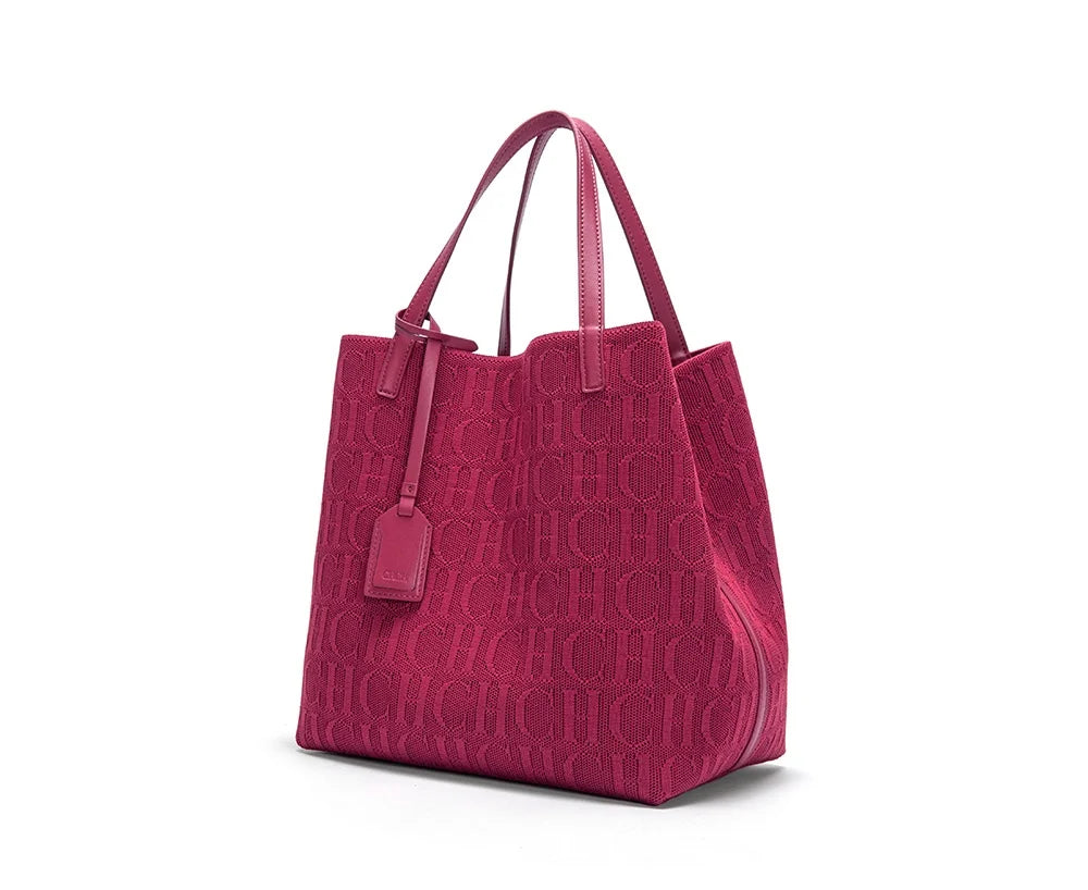 CH Ladies Shoulder Bag Fashion Classic New Pure Color Outer Pocket Ladies Handbag High Quality Craft Large Capacity Handbag RELUX.STORE