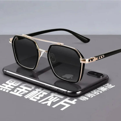 Trendy Sunglasses for Men Professional Day Night Driver Sun Glasses Male Fashion Vintage Eyewear Shades UV400 Protection RELUX.STORE