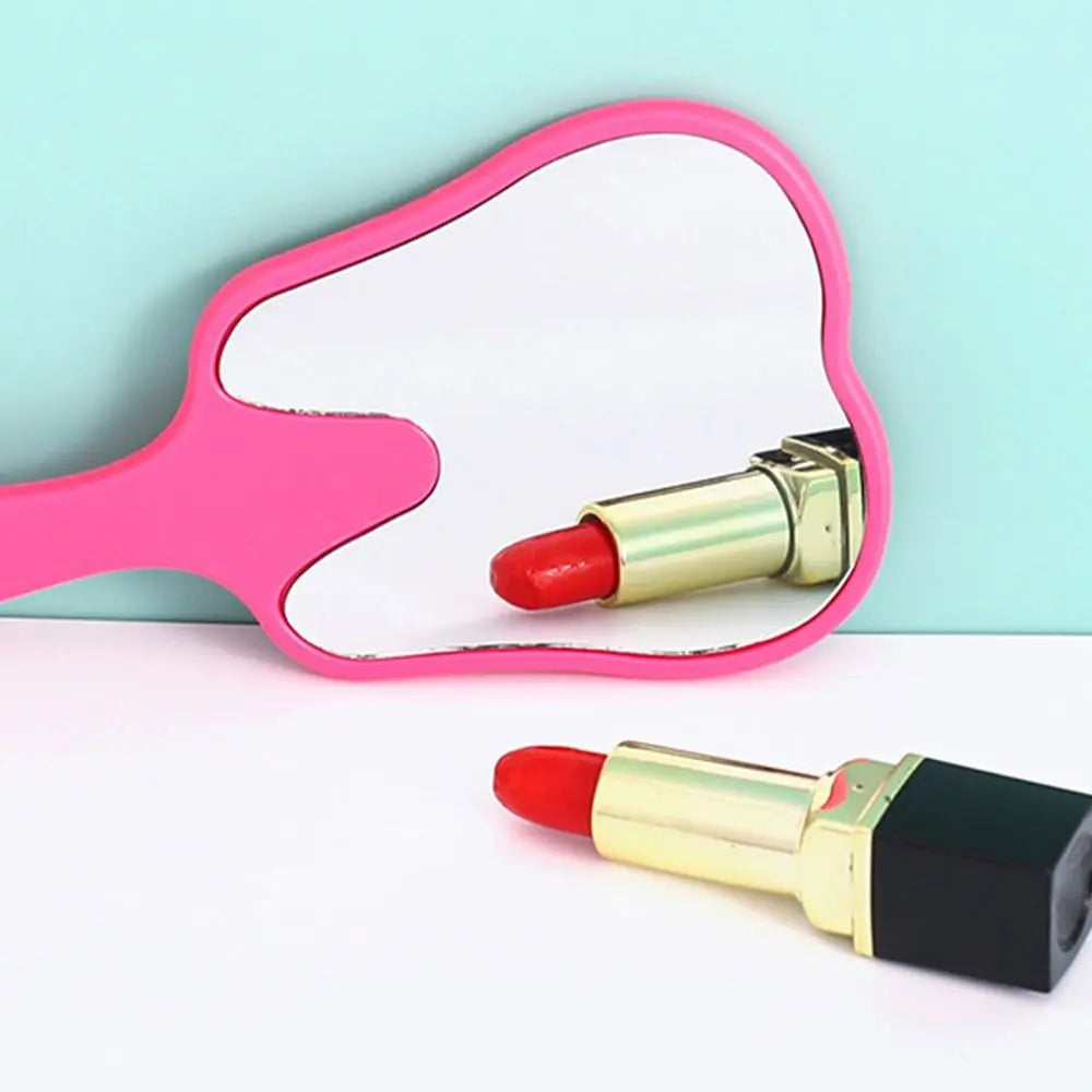 1PC Tooth Shaped Handheld Mirror Cute Makeup Mirror Durable High Definition Dental Mirrors Gifts RELUX.STORE