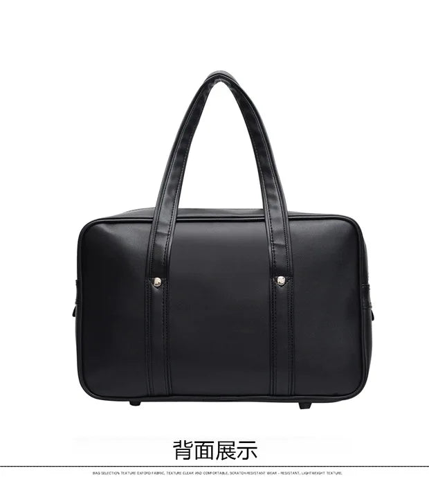 Japanese Casual PU Shoulder Bag Junior High School Students School Bag Handbag Anime Uniform Bag Tote Bags for Women Bolsos RELUX.STORE