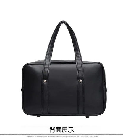 Japanese Casual PU Shoulder Bag Junior High School Students School Bag Handbag Anime Uniform Bag Tote Bags for Women Bolsos RELUX.STORE