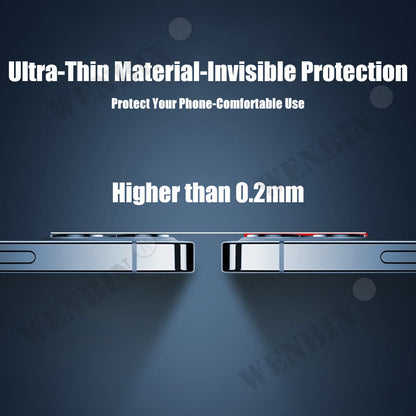 Camera Lens Protector Glass For iPhone 17 16 15 14 Pro Max 13 12 11 Pro Max Plus Full Cover Protective Glass For Camera Film RELUX.STORE