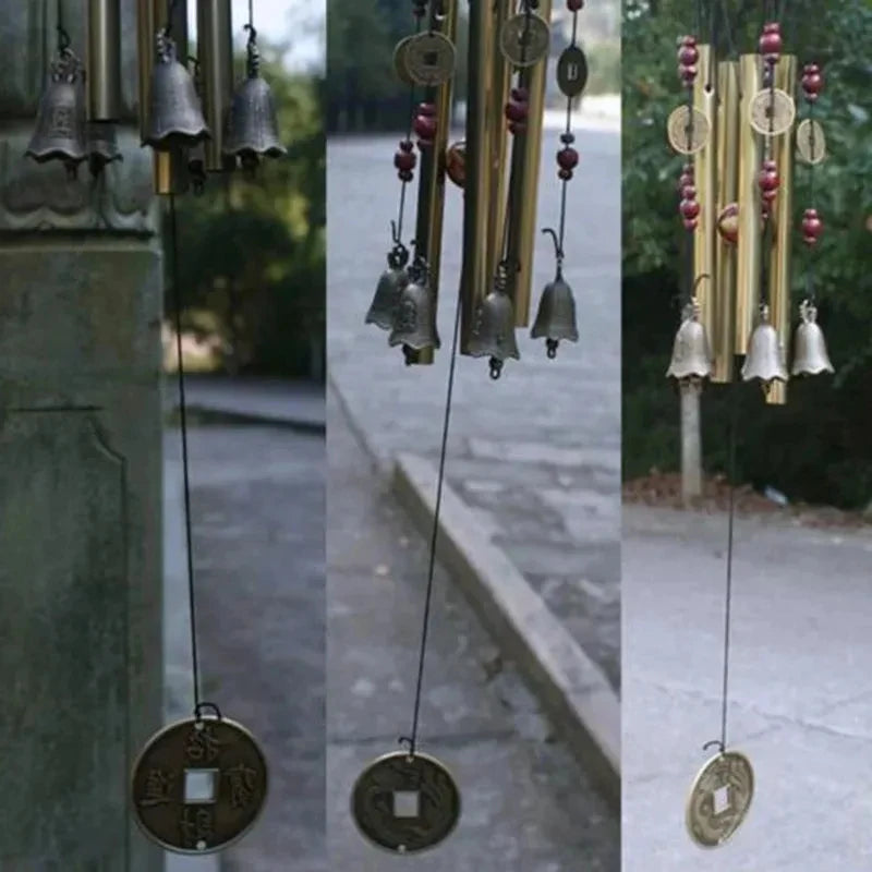 Large Wind Chime Tubes Bells Metal Church Bell Outdoor Garden Home Garden Decor Hanging Wind Chime Symbol Of Good Luck