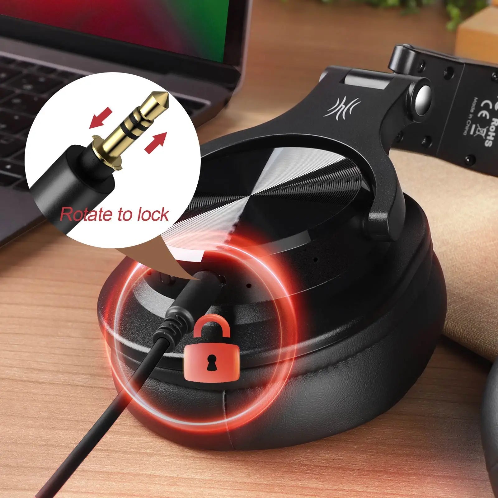 Oneodio Fusion A70 Wireless Bluetooth Headphones Bluetooth 5.2 Headphones Hi-Res Audio Over Ear 72H Playtime Professional Stud RELUX.STORE