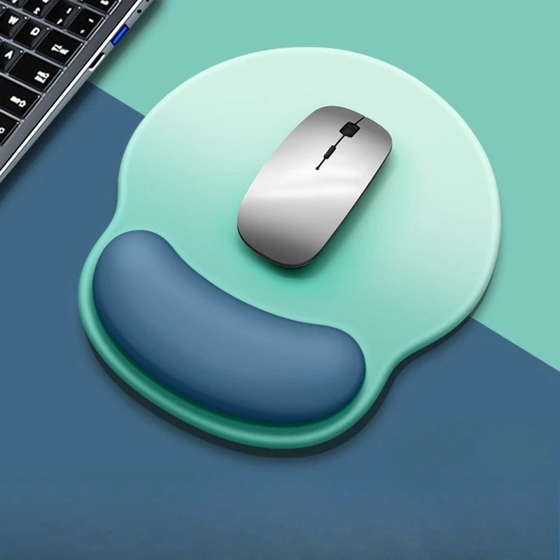 Gradient Mouse Pad Ergonomic Wrist Support Non Slip Mice Mat for Office Gaming