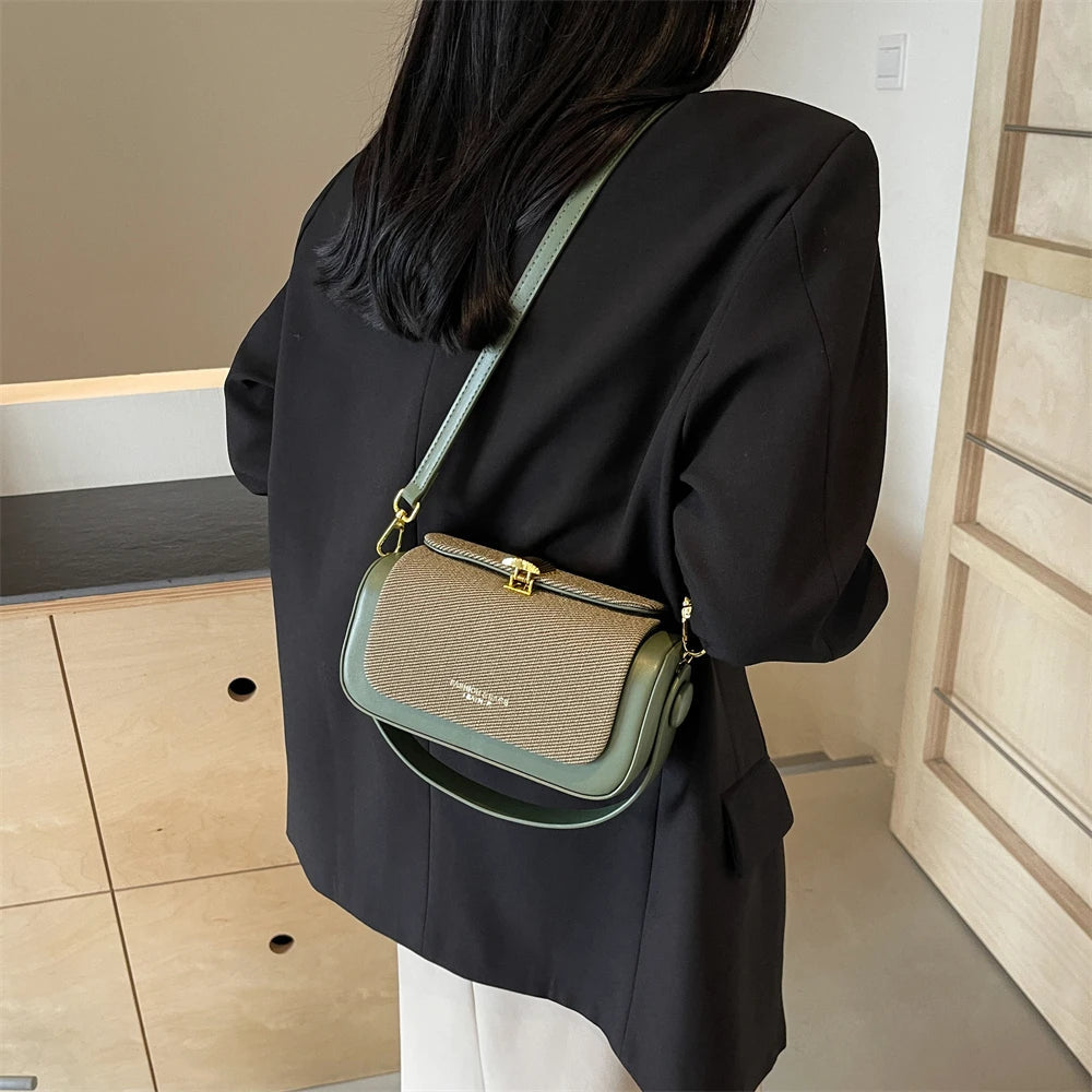 Simple Fashion Mini Square Women Crossbody Bags 2024 Luxury Designer Purses And Handbags Box Shape Pure Color Shoulder Satchels RELUX.STORE