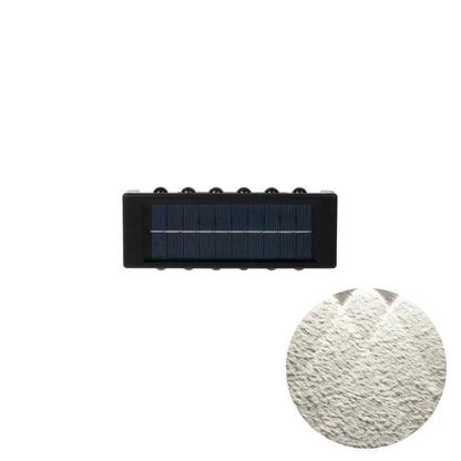 1pc 2/4/6/8/10/12LEDs Solar LED Wall Lights, Outdoor Wall Lamp For Garden, Patio, Ambient Light RELUX.STORE