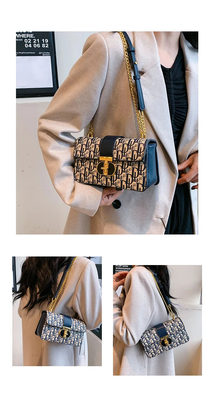 22*13*8cm Fashion Luxury Women Shoulder Bags Designer Crossbody Shoulder Purses Handbag Women Clutch Travel tote Bag RELUX.STORE
