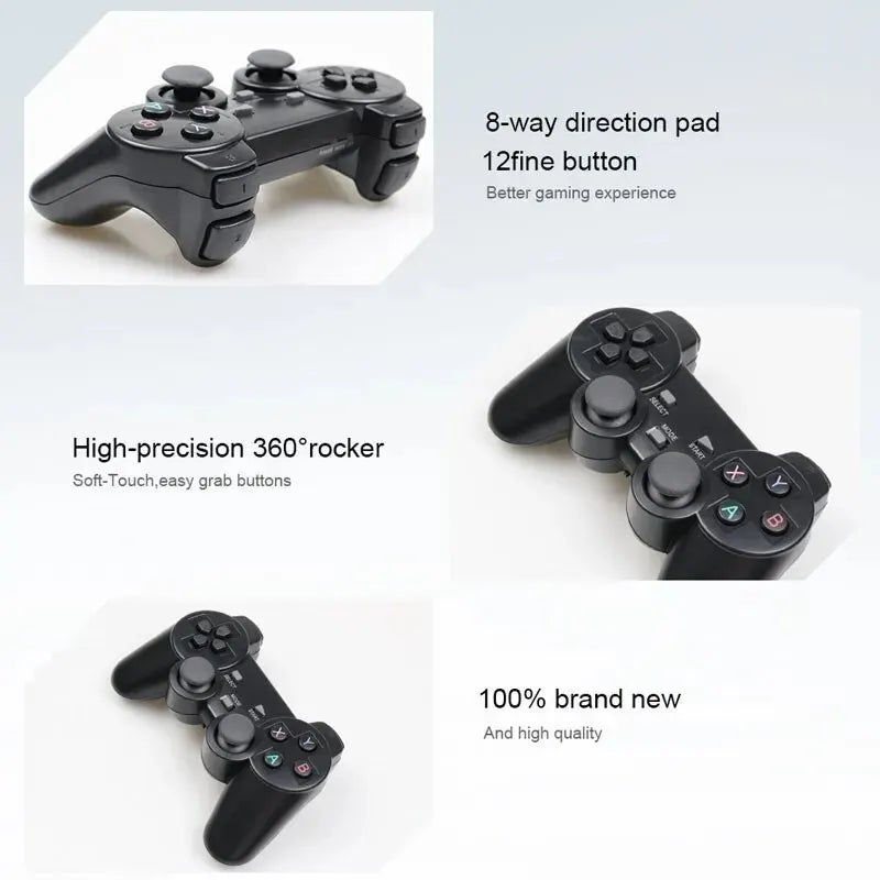 2.4G Wireless Gamepad - 1 or 2 Pack for PC/Android TV Box/Nintendo Switch, USB Joystick with Ergonomic Design