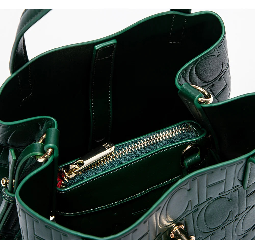 Classic Simple Solid Color Women's New 2024 Large Capacity Handbag Letter Element Women's Handbag RELUX.STORE