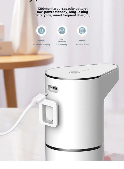 New intelligent induction multi gear contactless wall mounted vertical hand sanitizer rechargeable soap dispenser foam machine RELUX.STORE