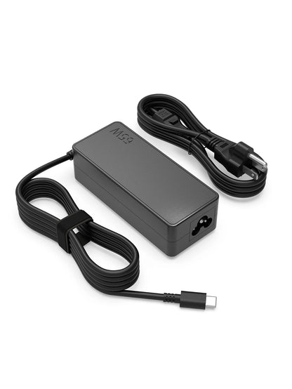 “Reletech 65W USB-C Laptop Charger – Fast Type-C Power Adapter for Lenovo ThinkPad, HP, Dell, Asus, Acer, Chromebook & Yoga | Universal Laptop Charging”