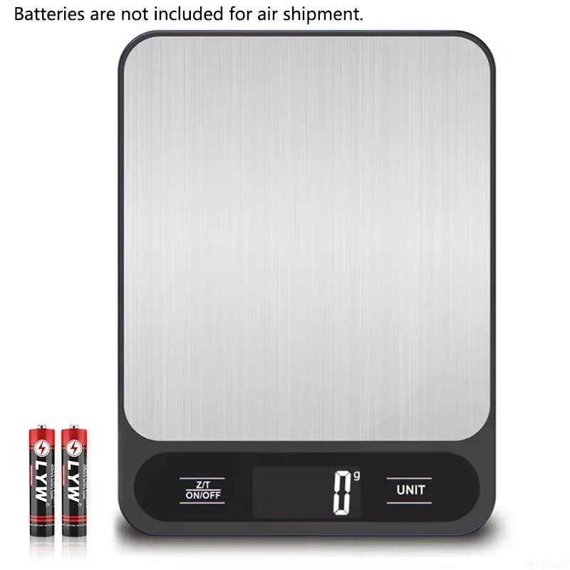 Digital Kitchen Scale – 10Kg/1g Precision USB Food & Coffee Scale | Smart Waterproof Electronic Scale for Baking, Cooking & Meal Prep