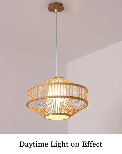 New Chinese Style Bamboo Chandelier Restaurant Lamps Creative Features Restaurant Bar Hot Pot Restaurant Tea House Pentent Lamp