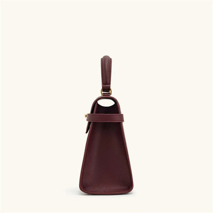 JW PEI Women's Handbag Elise Designer Fashion 2025 New Burgundy Handbag Large Square Crossbody Bag High-end Women's Bag RELUX.STORE