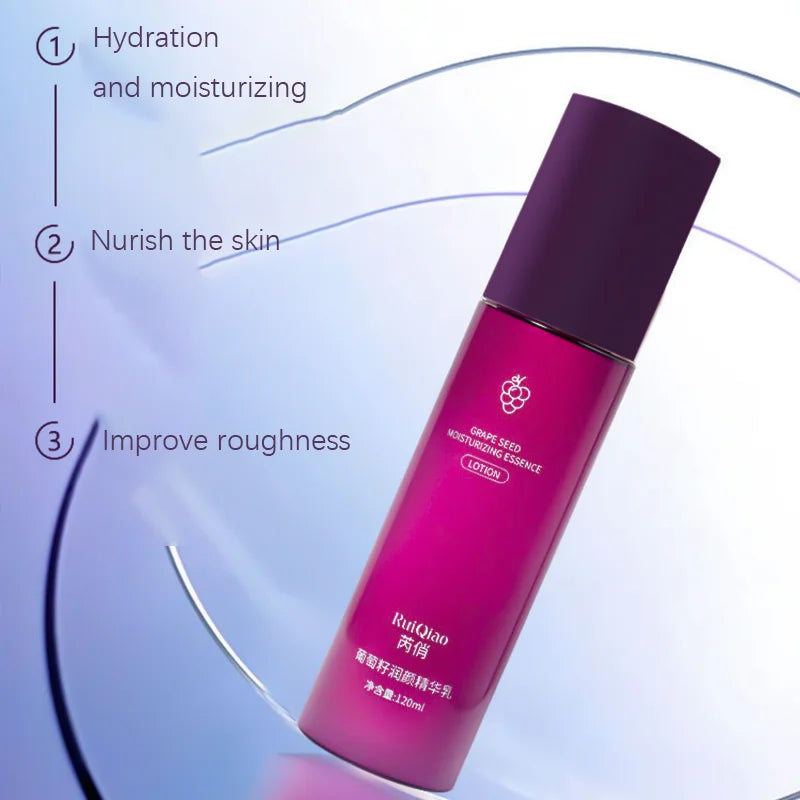 Grape Seed Moisturizing essence Emulsion Firming, Moisturizing, Whitening and Anti aging essence Emulsion Skin Care RELUX.STORE