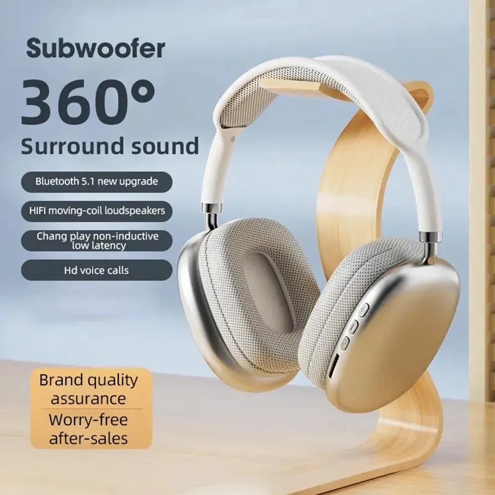 P9 Wireless Bluetooth Headset Outdoor Sports Gaming Wireless Headphones with Mic Noise Cancelling Earbuds Bluetooth Earphones RELUX.STORE