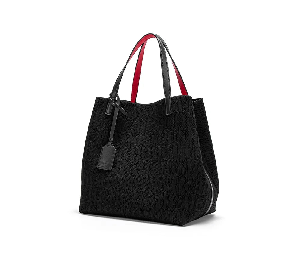 CH Ladies Shoulder Bag Fashion Classic New Pure Color Outer Pocket Ladies Handbag High Quality Craft Large Capacity Handbag RELUX.STORE