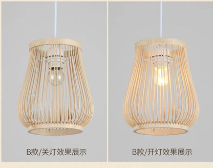 Nordic Chandelier Pendant Lights Lustre Bamboo Luxury Chandelier Pendant Lights Home Decoration Indoor Lighting Las Luces LLPL