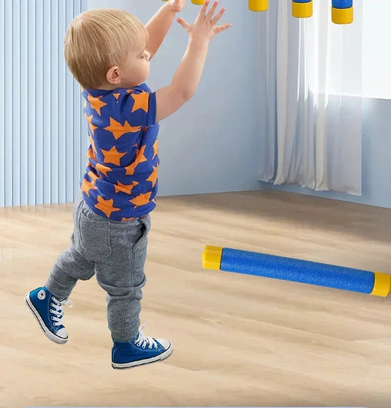Challenge Falling Sticks Game Kids Stick Catching Toy Training Reaction Ability Educational Parent-Child Interactive Toy Sports - RELUX.STORE