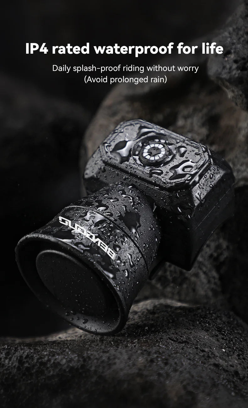 Bicycle Horn Mountain Bike Mini USB Charging Waterproof Electronic Bike Bell Riding Equipment Children's Scooter Accessories