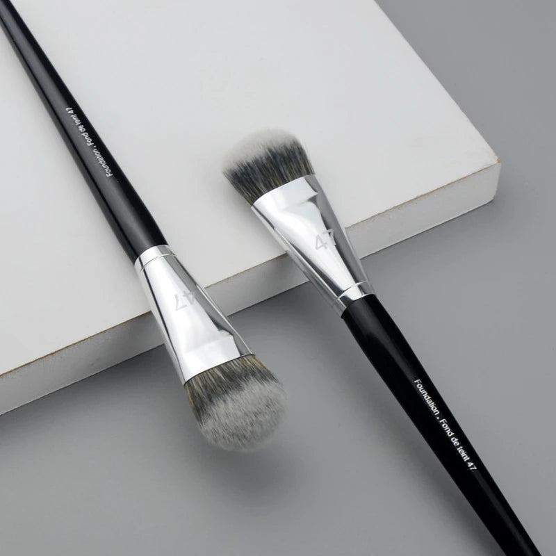LOYBJ Professional Foundation Brush 47 Broom Head Liquid Foundation Shadow Concealer Brushes Women Face Base Makeup Beauty Tools RELUX.STORE