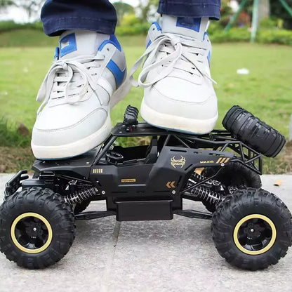 RC Cars Remote Control Car 1:12/16 Off Road Truck Metal Shell LED Headlights Offroad Monster RC Trucks 4WD All Terrain Toys Kids