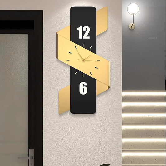 Luxury Digital Wall Clocks Living Room Art Mural Big Size Modern Wall Watch Minimalist Silent Horloge Murale Home Decoration RELUX.STORE