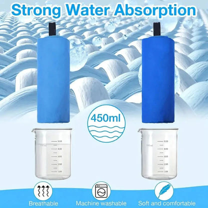 Microfiber Quick Dry Sandproof Towel | Lightweight Compact for Swim Yoga Gym Beach Travel Sports Accessories