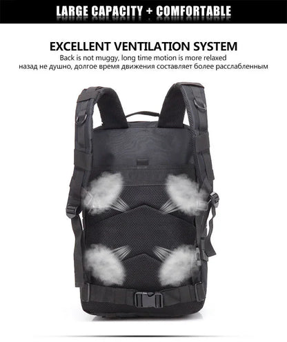 30/50L Tactical Backpacks Man Traveling Bags Survival Outdoor 3P Assault Pack EDC Molle Pack hiking Trekking Hunting Bag