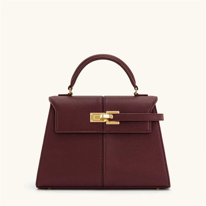 JW PEI Women's Handbag Elise Designer Fashion 2025 New Burgundy Handbag Large Square Crossbody Bag High-end Women's Bag RELUX.STORE