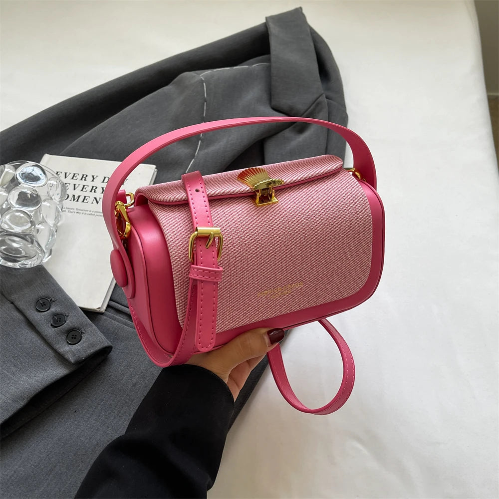 Simple Fashion Mini Square Women Crossbody Bags 2024 Luxury Designer Purses And Handbags Box Shape Pure Color Shoulder Satchels RELUX.STORE