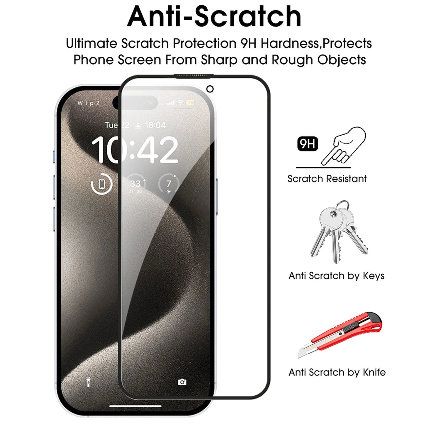 HD/Anti Spy Screen Protectors For iPhone 17 17Air 17Pro MAX Dust Free Installation Privacy Tempered Glass Anti Scratch Films RELUX.STORE