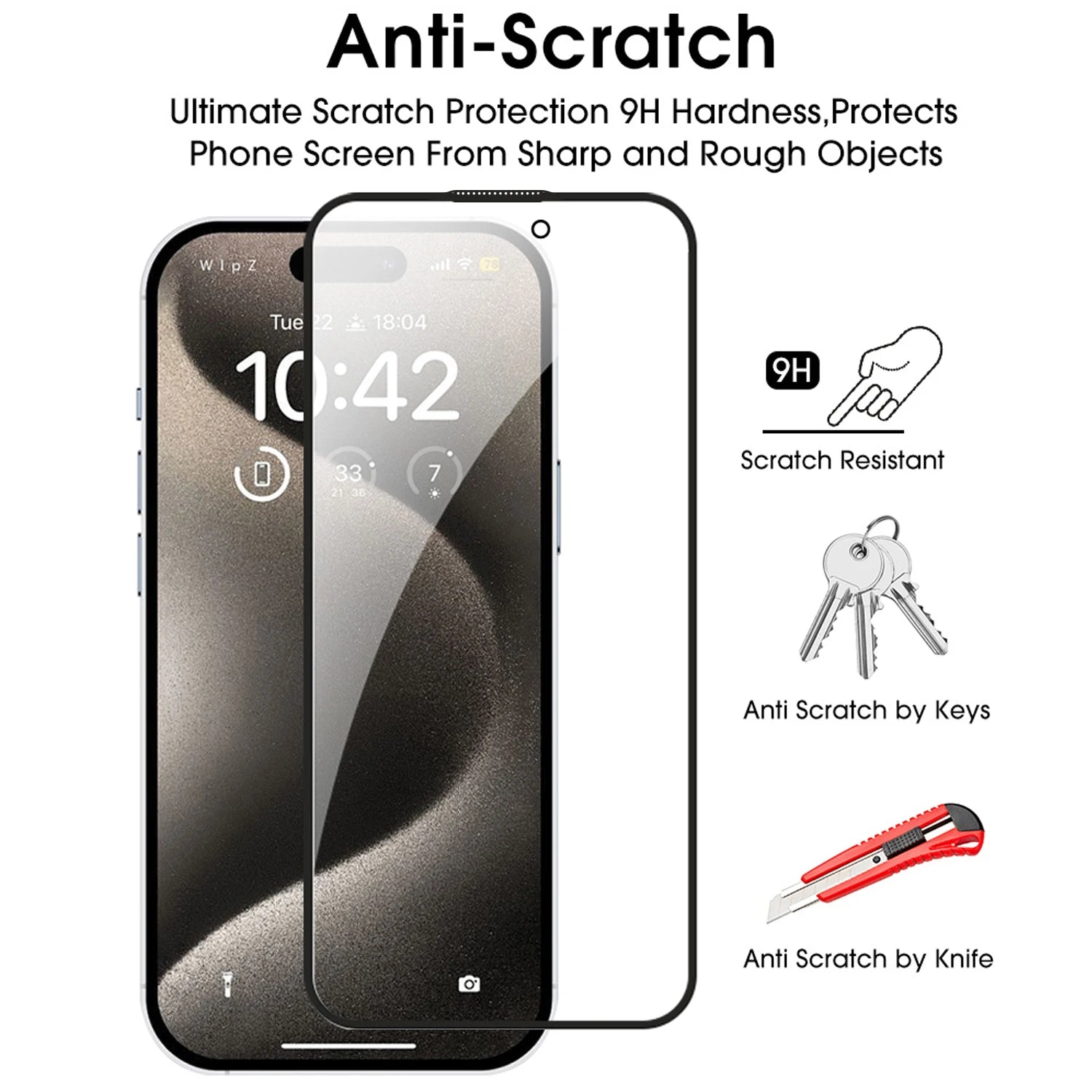 HD/Anti Spy Screen Protectors For iPhone 17 17Air 17Pro MAX Dust Free Installation Privacy Tempered Glass Anti Scratch Films RELUX.STORE