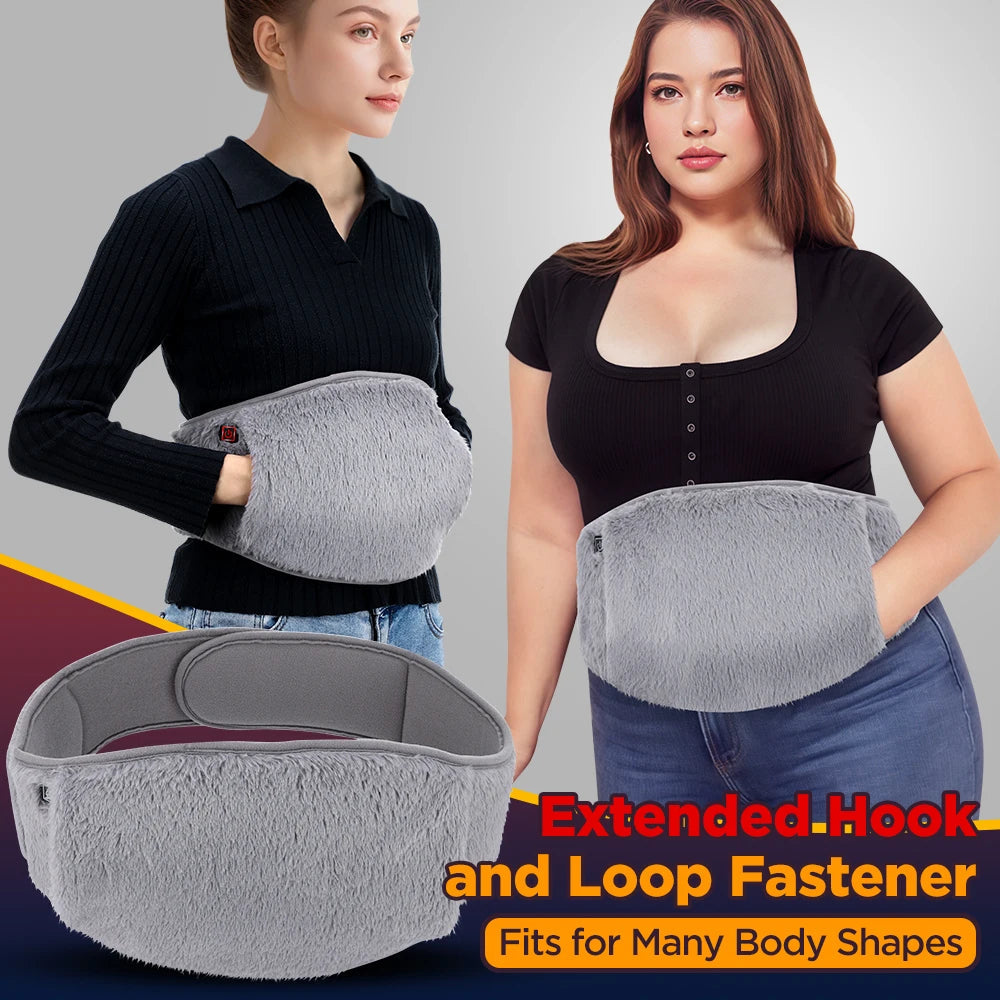 Electric Heating Pad Waist Belt Hand Warmer Winter Heater Cold-proof Uterus Warming Pad USB Charging Abdominal Heating Belt RELUX.STORE