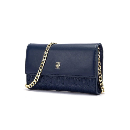 CHCH Women's Shoulder Bag New Magnetic Flip Chain Bag Brown Small Square Bag Wallet RELUX.STORE