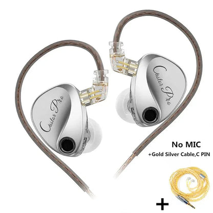 KZ Castor PRO in Ear Earphone HiFi Bass Dynamic Earbuds High-end Tunable Headphone Harman Target with Improved Bass Headsets RELUX.STORE