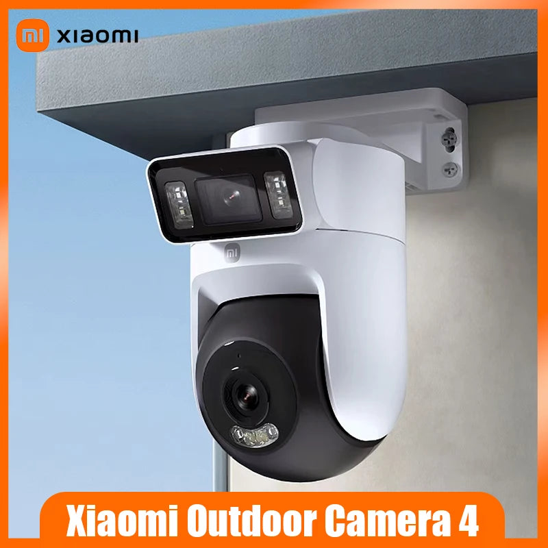 Xiaomi Outdoor Camera 4 Dual-Lens 3K  360° PTZ Auto Tracking AI Human Detection IP66 Color Night Vision｜Remote Monitoring ﻿
