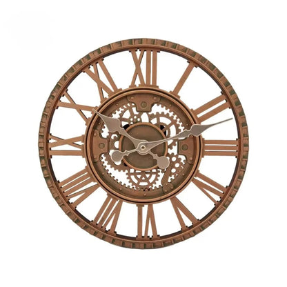 Hot Sale Outdoor Waterproof Creative Gift Home Office Vintage Resin Clock RELUX.STORE
