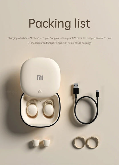 XIAOMI Pro999 Bluetooth Earphones TWS Sleep Noise Reduction Invisible In Ear Wearing Comfortable Sleep Music Game Earphones RELUX.STORE