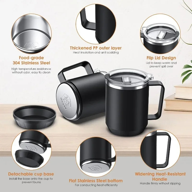 NEW Coffee Mug Warmer & Mug Set for Desk, Electric 36W Coffee Cup Warmer Smart  Heater with 16oz Cup for Home/Office