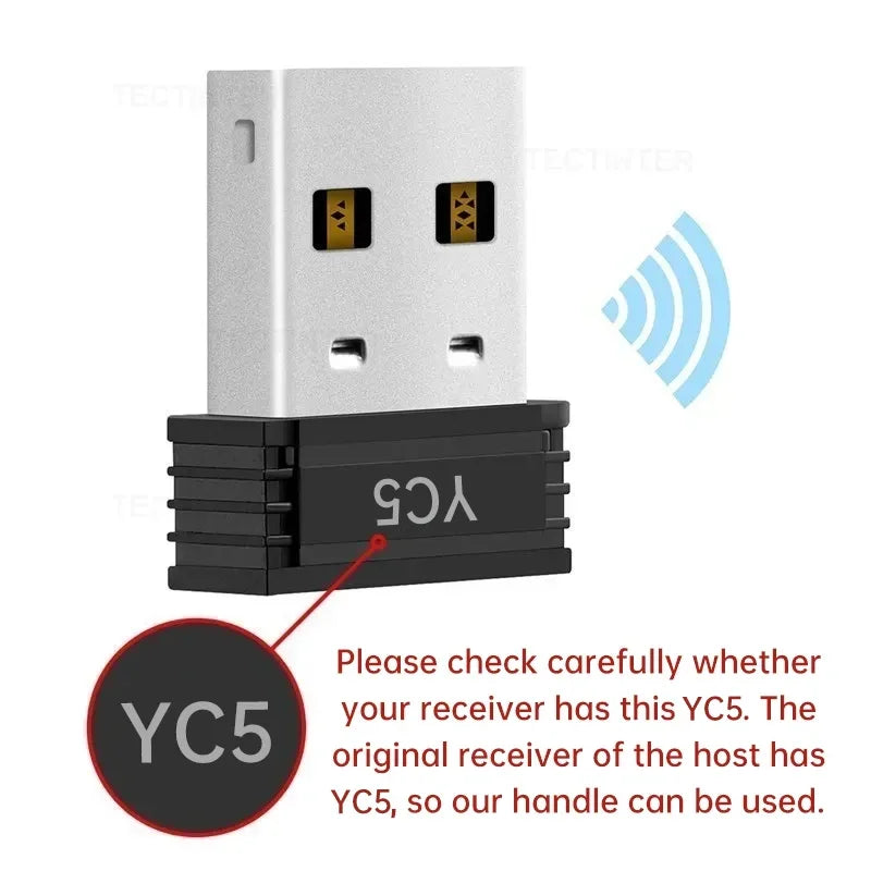 2.4G Wireless Gamepad - 1 or 2 Pack for PC/Android TV Box/Nintendo Switch, USB Joystick with Ergonomic Design