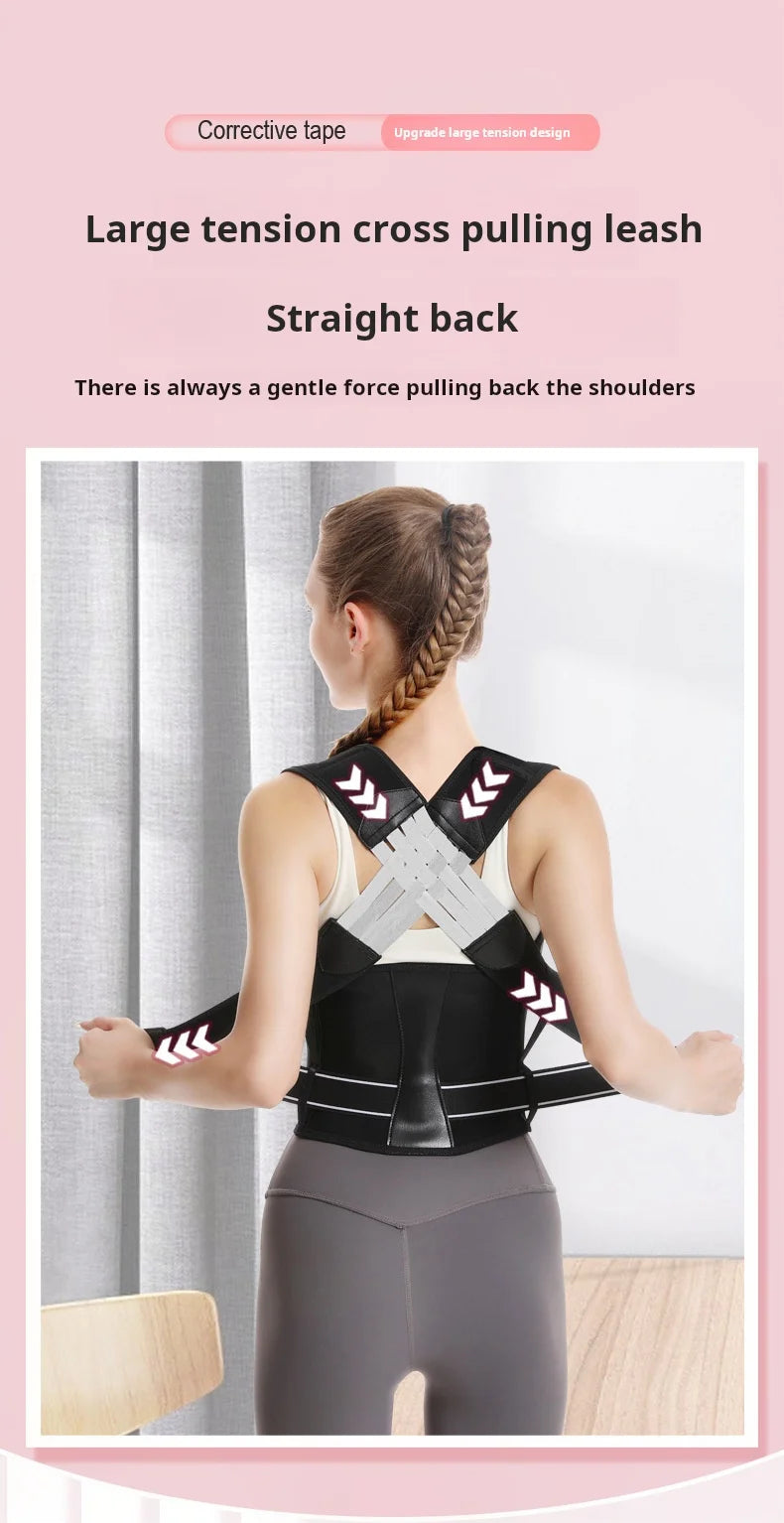 Shoulder and back posture correction with camel straps, adult body shape correction, male and female back support RELUX.STORE