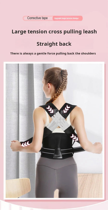 Shoulder and back posture correction with camel straps, adult body shape correction, male and female back support RELUX.STORE