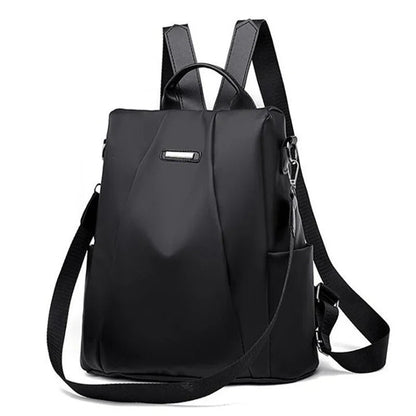 New women's casual multifunctional backpack solid color women's backpack fashionable detachable portable shoulder strap RELUX.STORE