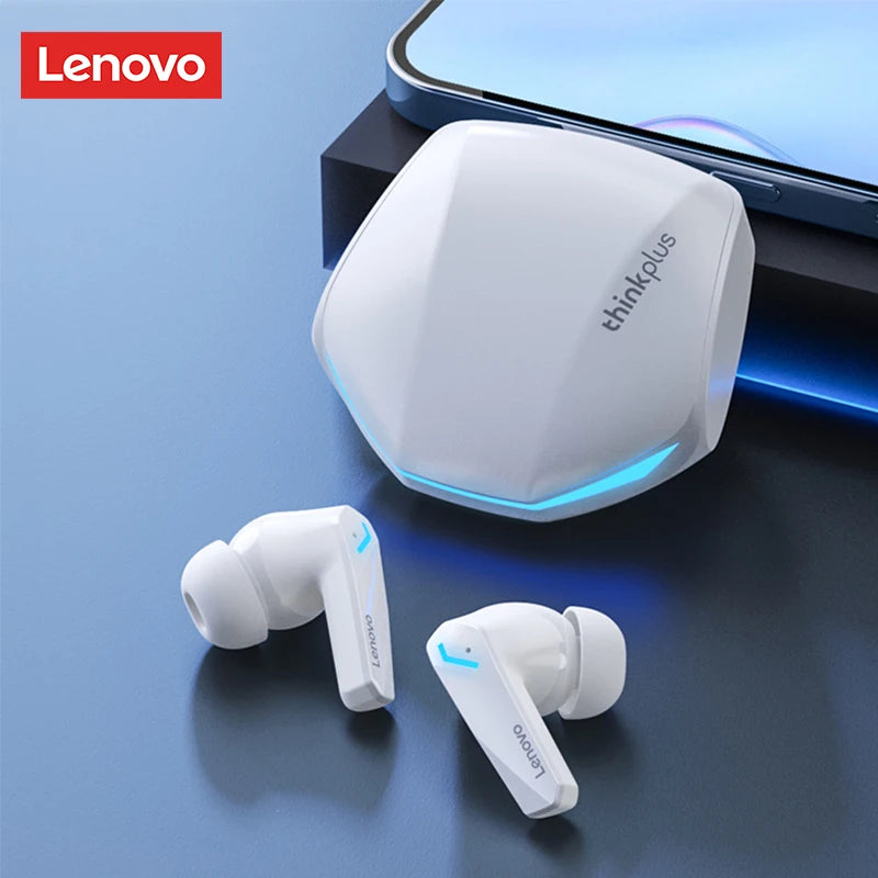 Choice Lenovo GM2 Pro 5.3 Earphone Bluetooth Wireless Earbuds Low Latency Headphones HD Call Dual Mode Gaming Headset With Mic RELUX.STORE
