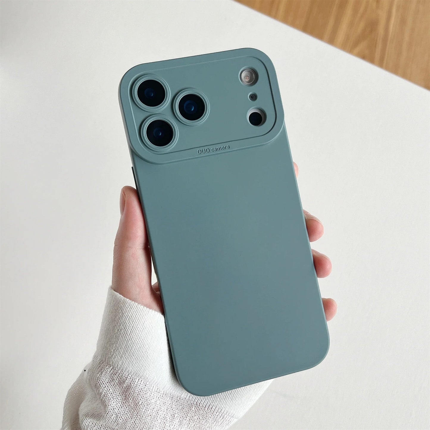 2025 New 20 color choices liquid silicone phone case for iPhone 17 16 15 Pro Max Plus full shockproof TPU soft bumper cover RELUX.STORE