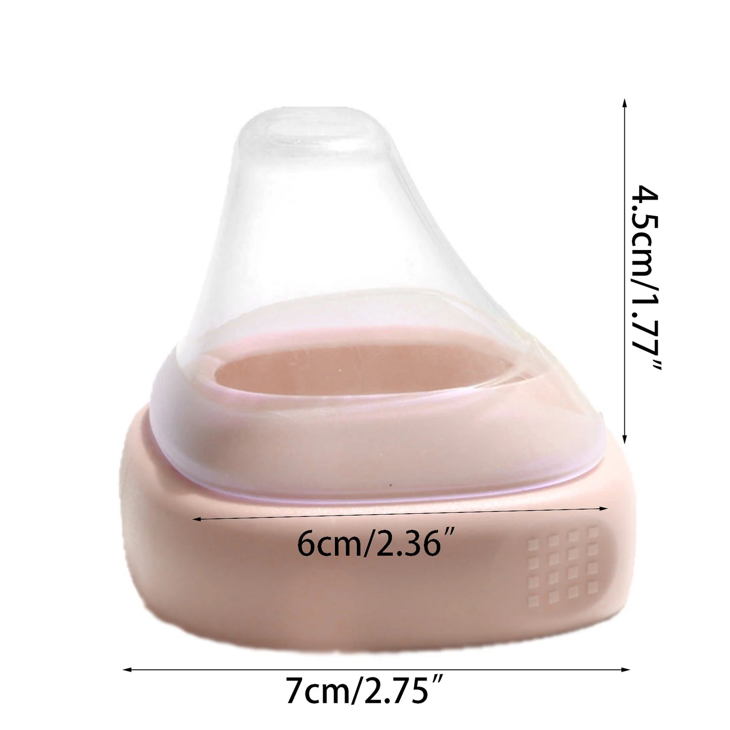 Square Shape Handle Feeding Bottle Lightweight for Hegen Handle Easy Grasp for Baby 6M+  Bottle Cover Replacement Dropshipping