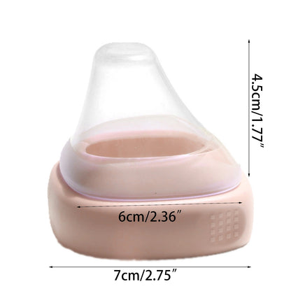Square Shape Handle Feeding Bottle Lightweight for Hegen Handle Easy Grasp for Baby 6M+  Bottle Cover Replacement Dropshipping