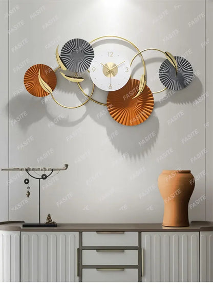 Minimalist Design Wall Clocks Creative Silent Fashion Wall Watch Aesthetic Large Art Mural Horloge Murale Home Decoration